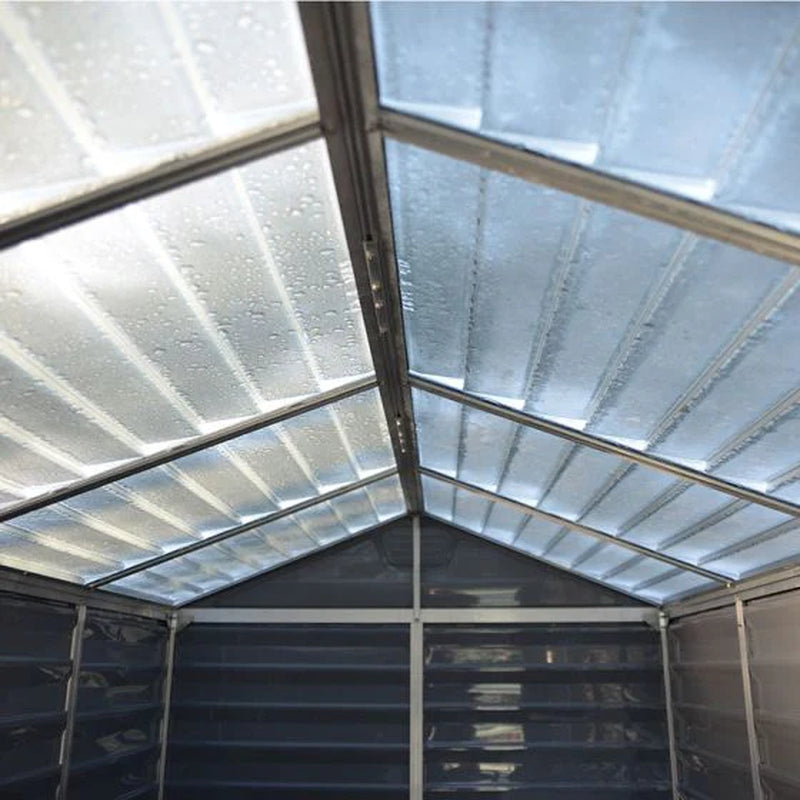 6′ X 3′ Palram Canopia Grey Skylight Plastic Shed (1.85M X 0.9M)