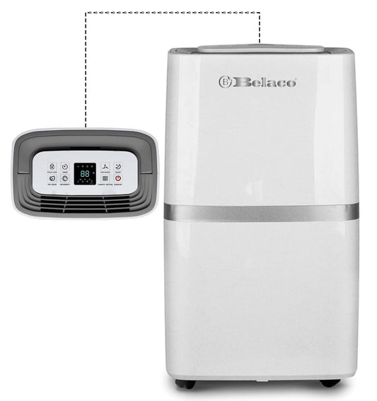 Belaco 20L/Day Dehumidifier, Portable Dehumidifiers for Home